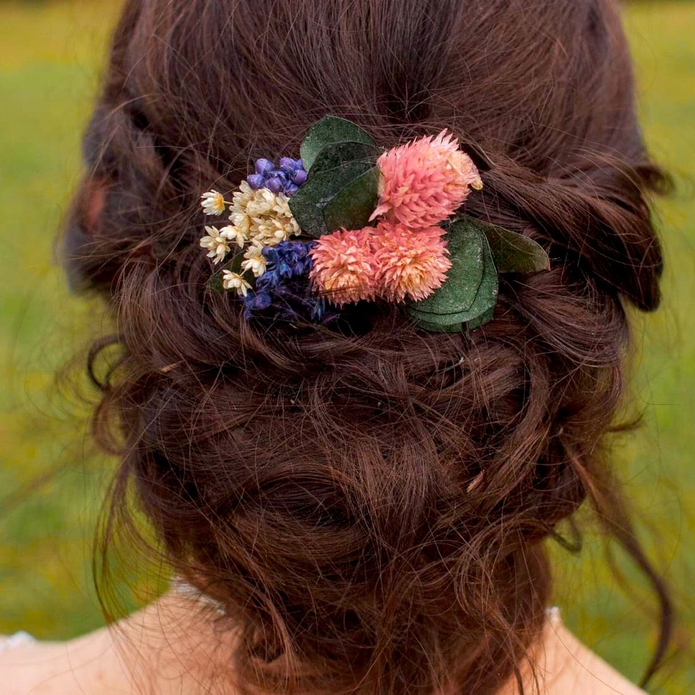Floral Hair Comb